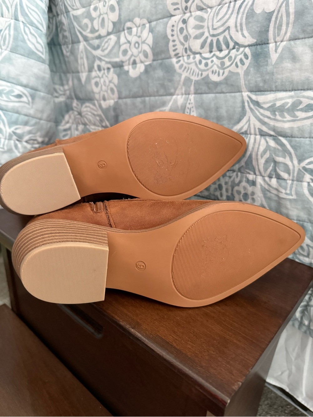 MIA Tan Western Heeled Cowboy Boots - Picture 3 of 3